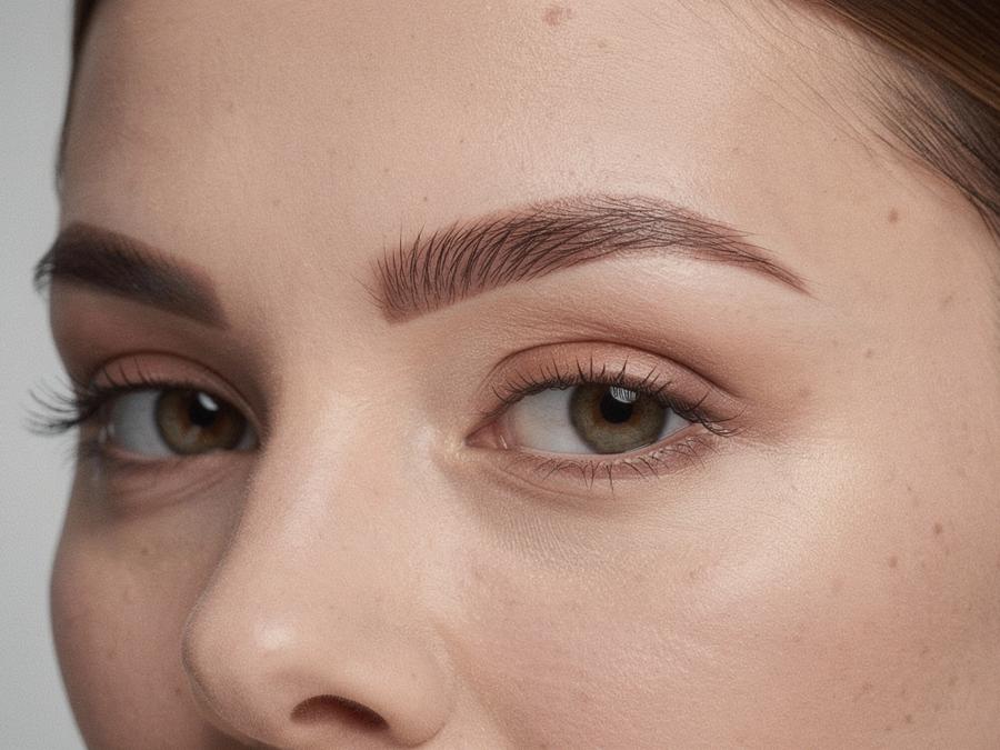 Soft brows — lifted tail